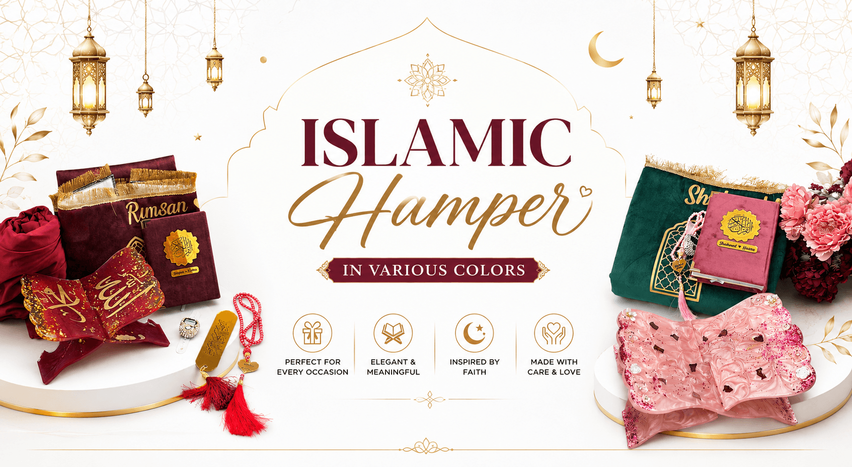 Homepage banner